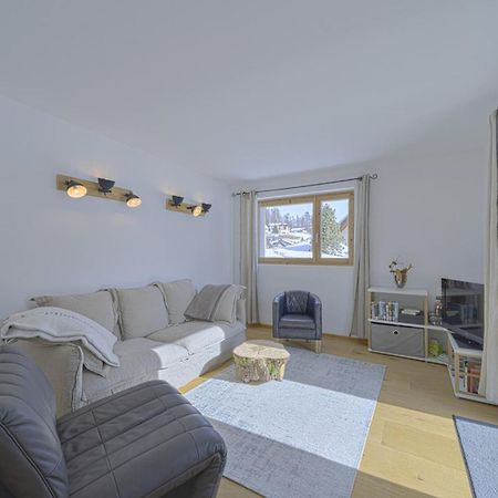 Ferienwohnung Chesa Muntanella - Samedan Exterior foto