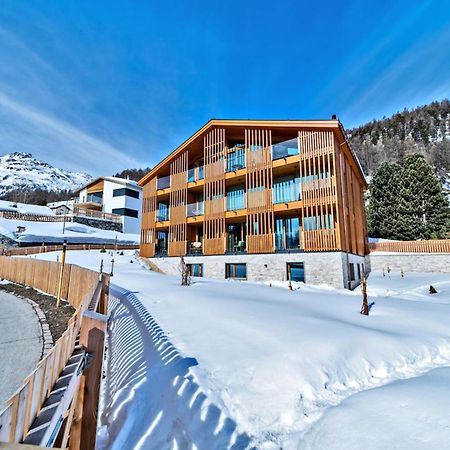 Ferienwohnung Chesa Muntanella - Samedan Exterior foto
